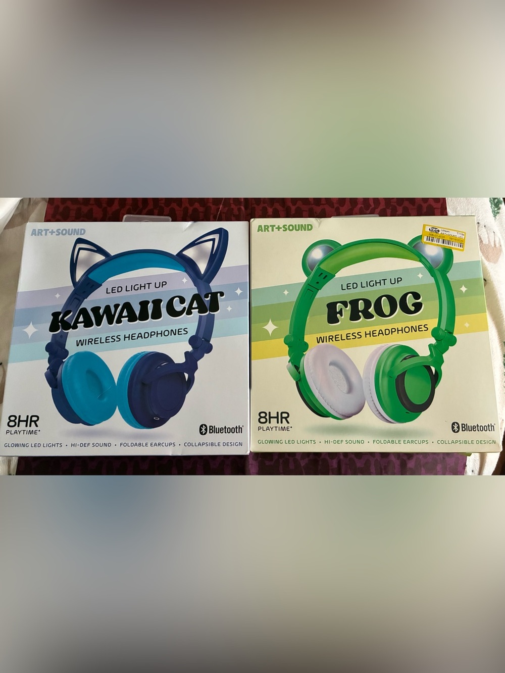 LED Light Up Wireless Headphones